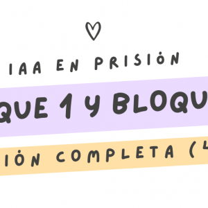 BLOQUE 1 y BLOQUE 2 · Intervenciones Asistidas con Animales en Centros Penitenciarios (40 hrs)